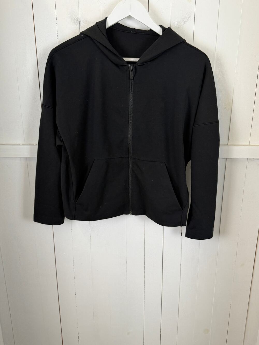 Lululemon Black Full Zip Hoodie Sweatshirt Women’s Size 6